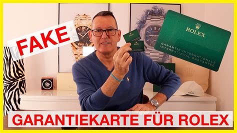 rolex garantiekarte nfc|rolex 5 jahre garantie karte.